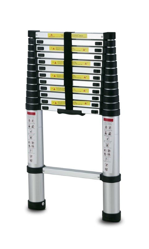 KopėčiosHERVINEQUIPMENT,teleskopinės,13pakopų,3800mm,CL-TEL13